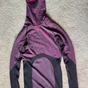Odlo Long Sleeve Base Layer with Face Mask
